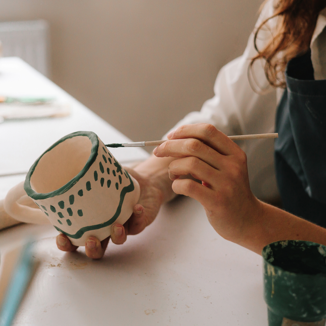 Keramik bemalen als Firmen-Event in Wiesbaden